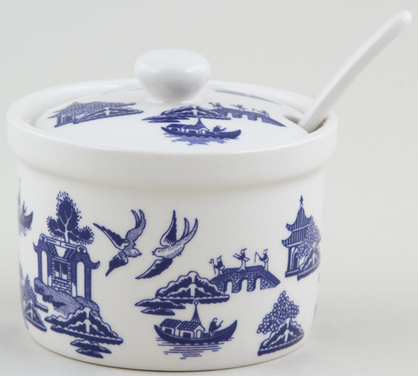 Jam Pot with Spoon